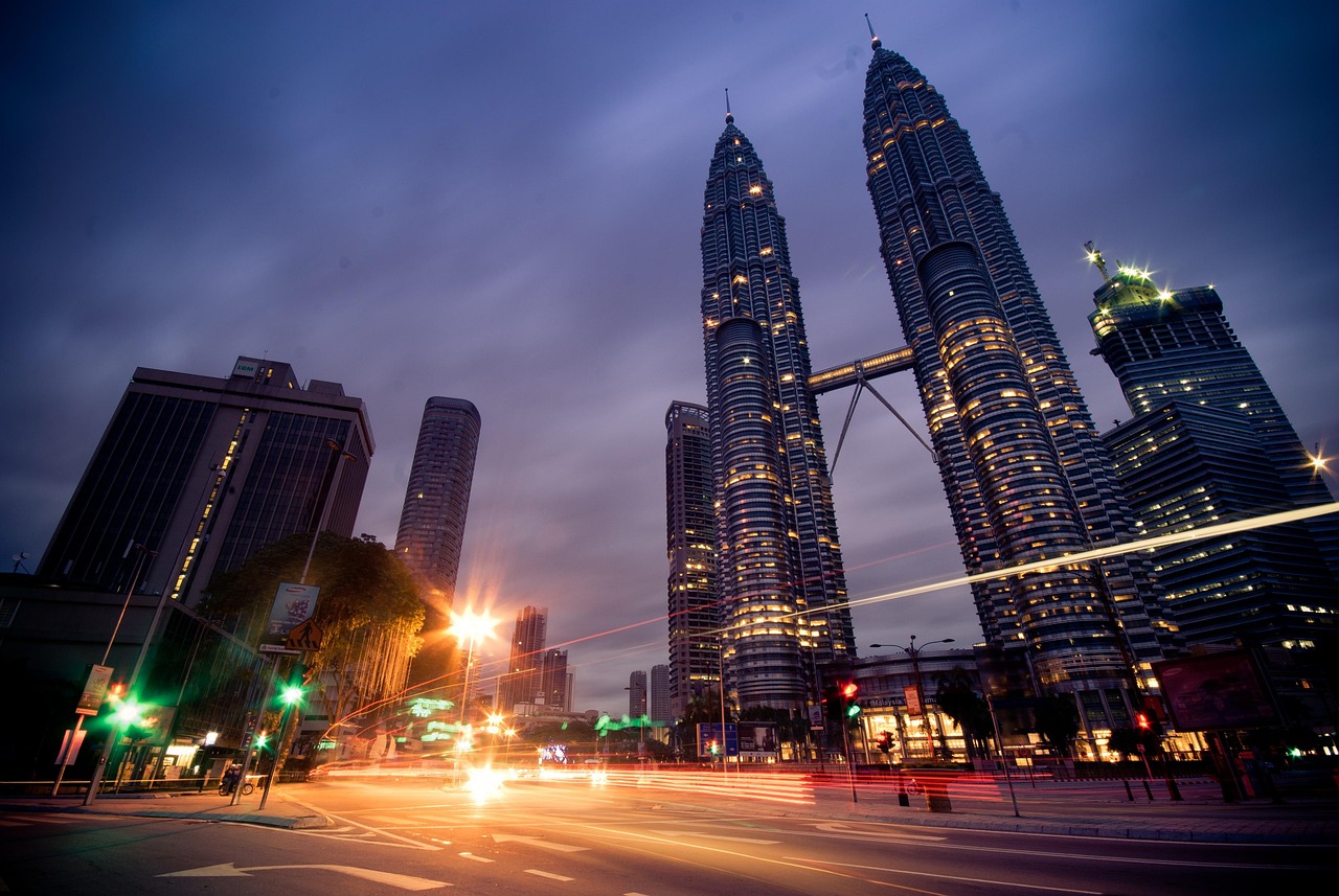 Book flights to Malaysia - Petronas Towers - international airline tickets